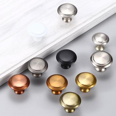 2pcs/lot Cupboard Fashion Furniture Fitting Cabinet Round Shape Door Handle Cabinet Pulls Wardrobe Pulls Drawer Knob