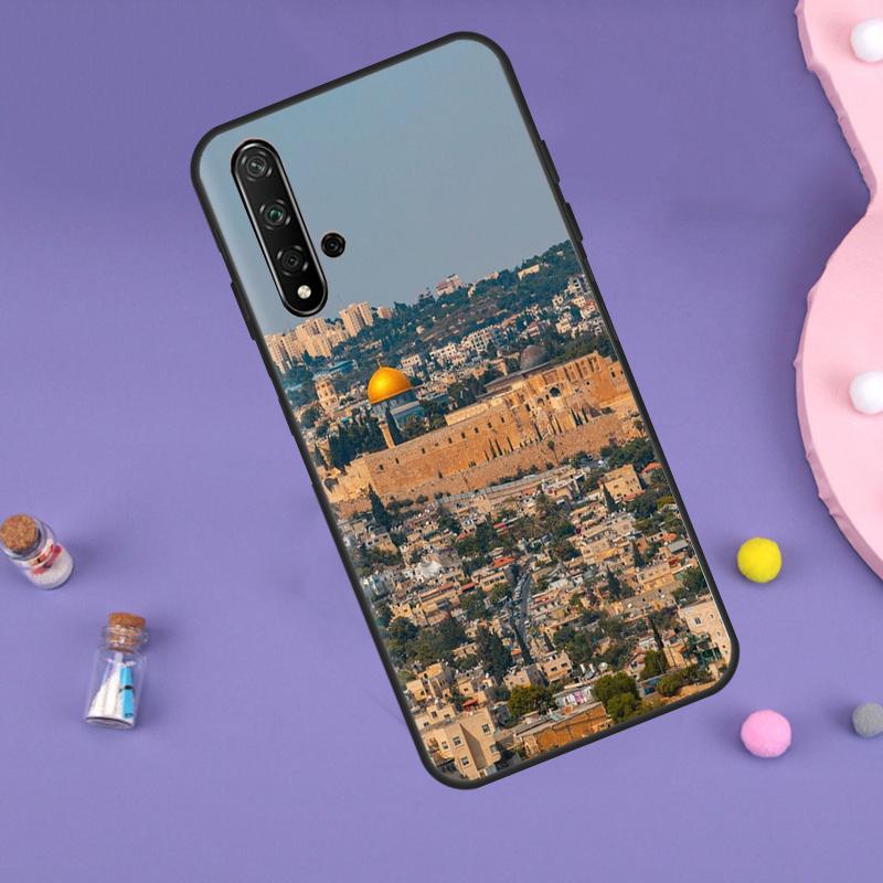 Jerusalem Dome of the Rock For Huawei Nova 5T 9 10 SE 7i 8i 11i 12i Y60 Y61 Y70 Y72 Y73 Y90 Y91 P20 P40 P30 Lite Case