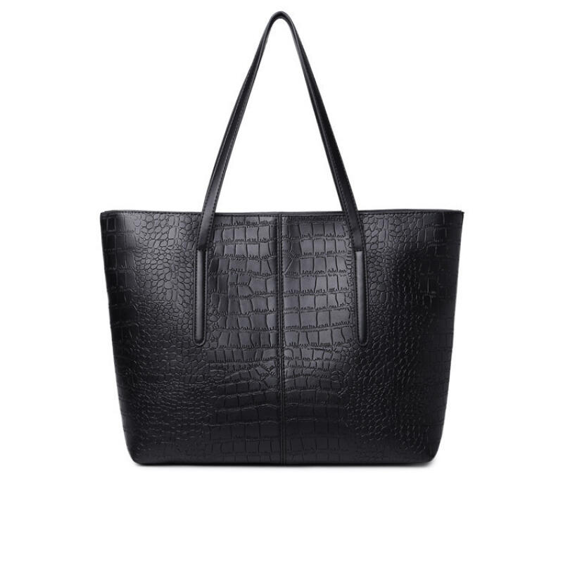 Luxury Crocodile Texture Shoulder Bags for Women Female High Quality Leather Handbags Casual Largr-capacity Handheld Tote Bags
