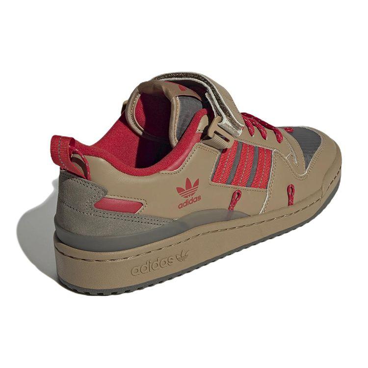 Adidas Forum 84 Camp Low Cardboard Scarlet Men Sneakers Brown Utility-Grey GV6785