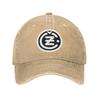 White CZ Guns Logo Denim Cap Casual Baseball Caps Adjustable Hat Summer Unisex Baseball Hats