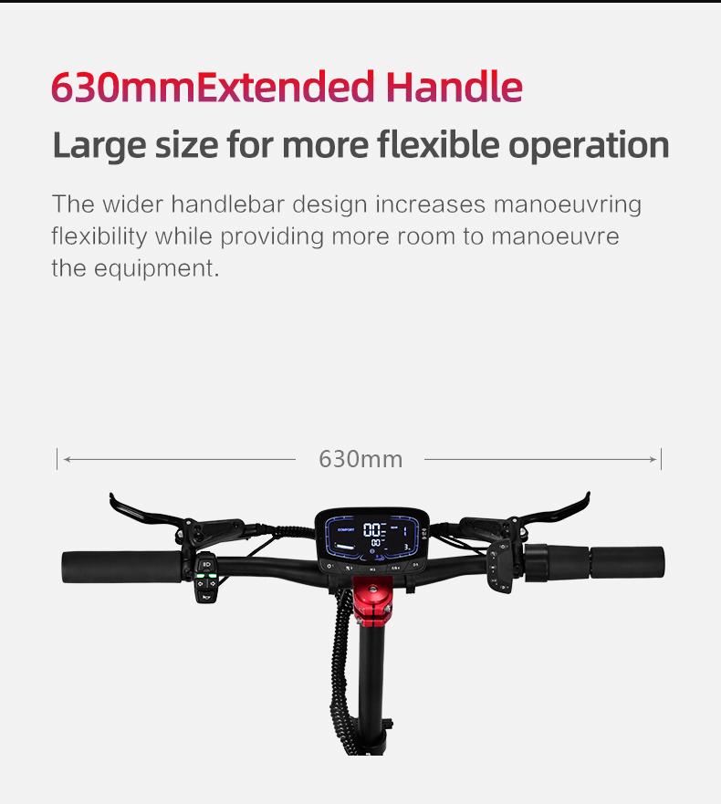 BOYUEDA Q7 Pro Max 1600W Dual Motor Electric Scooter - 70KM/H, 110KM Range, 10" Tires, Foldable Design