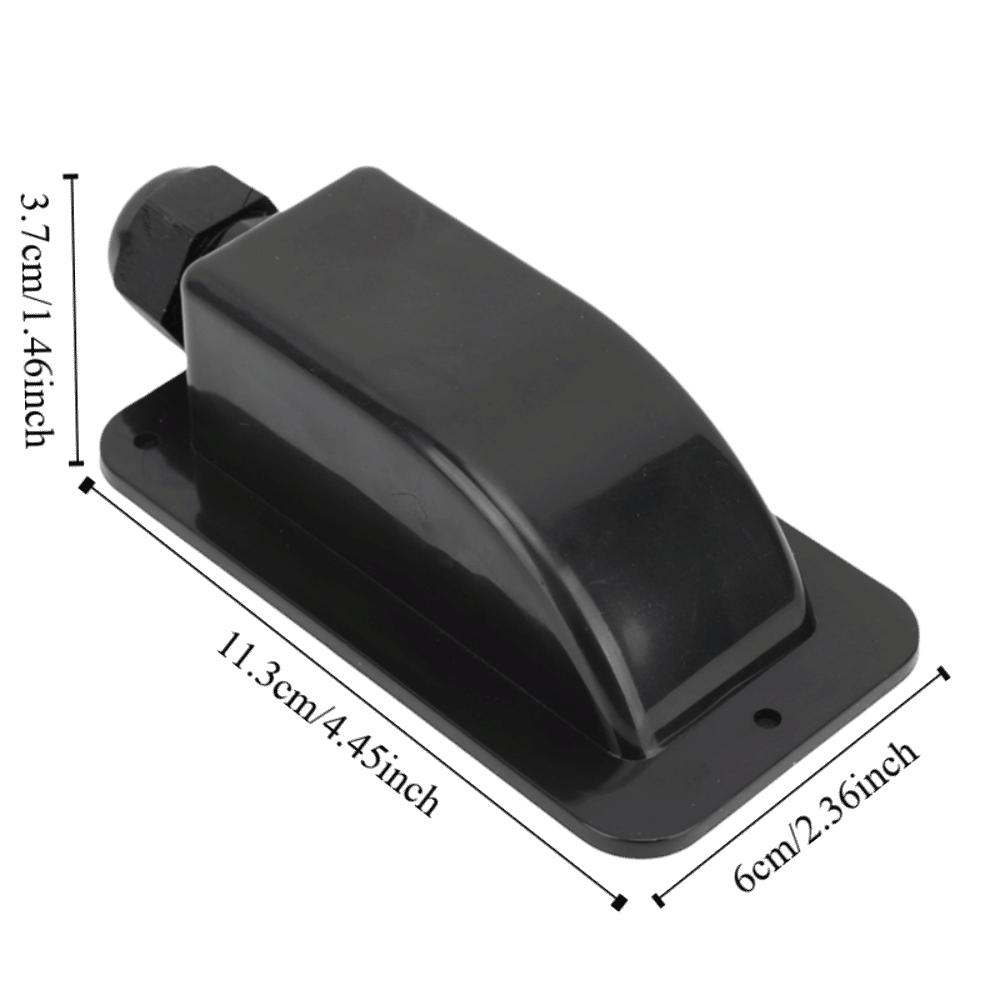 2PCS Black Solar Single Cable Entry Gland M20x1.5 Connector 6mm² To 11mm² Cable Solar Cable Entry Gland Single Cable Entry