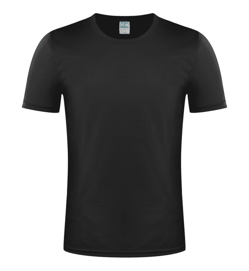 Custom Logo Quick-Dry Round Neck T-Shirt for Marathon, Sports, and Team Uniforms