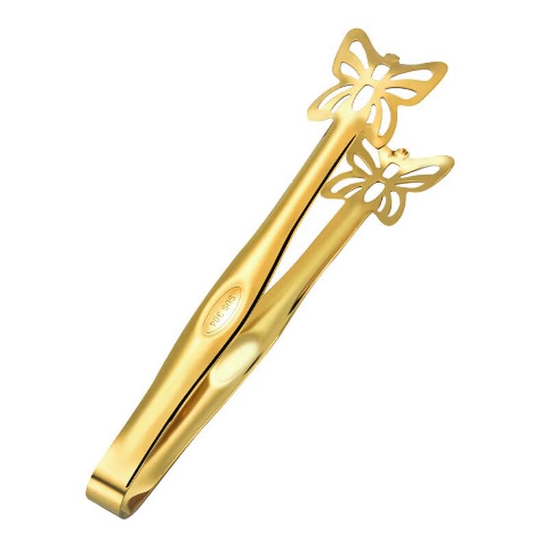 Stainless Steel Butterfly BBQ Tongs