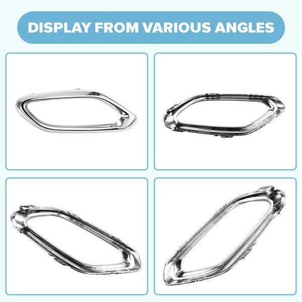 Pair of Exhaust Pipe Covers A2548851503/A2548851603 for Mercedes-Benz W254 GLC260