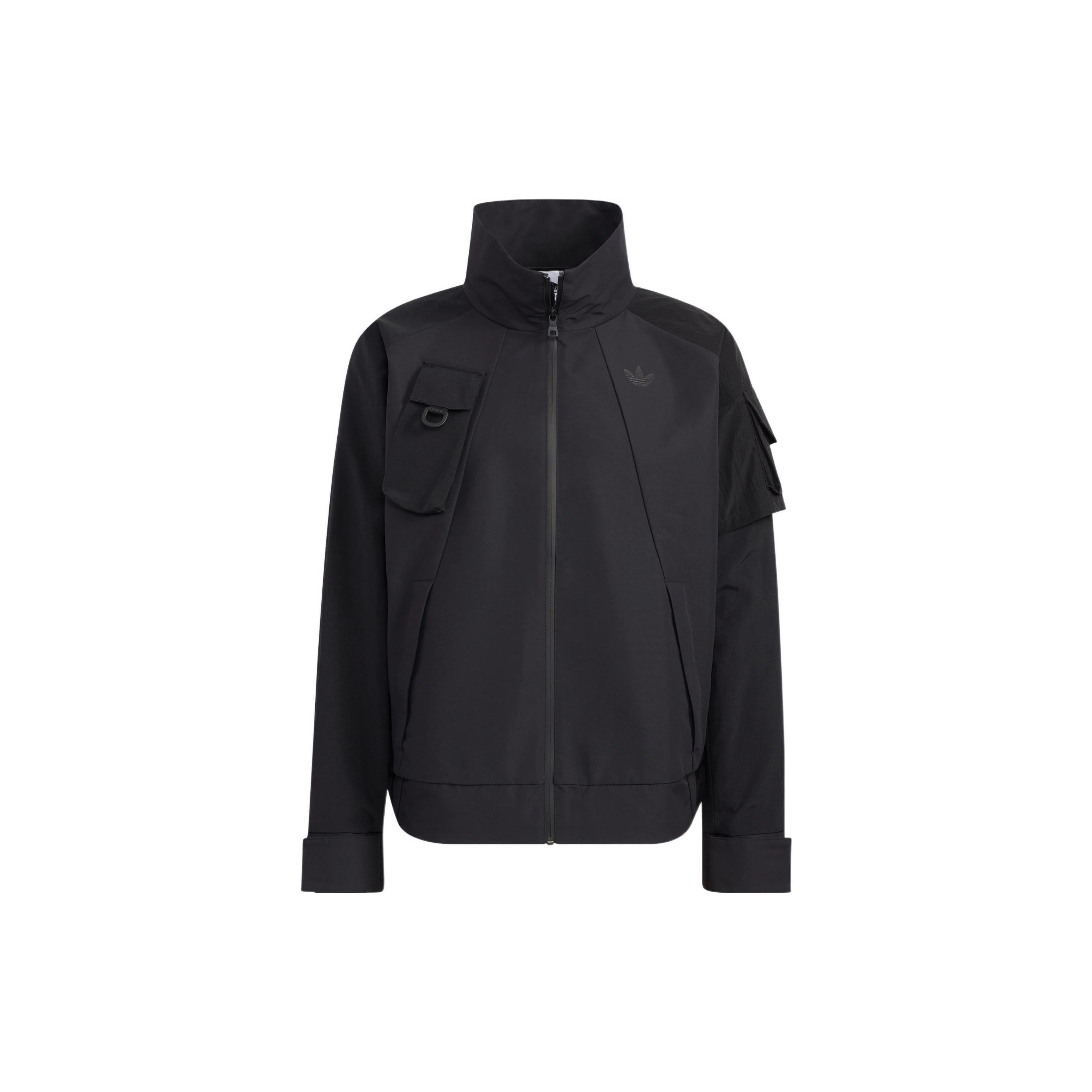 Adidas Originals IM Куртки Мужские Черный Стойка Умеренный Прямой крой HE6606 XS