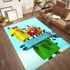Numberblocks Area Rug Suitable For Outdoor Study Room Balcony Bedrooms Antislip Rug Decorate Offices Best For Christmas