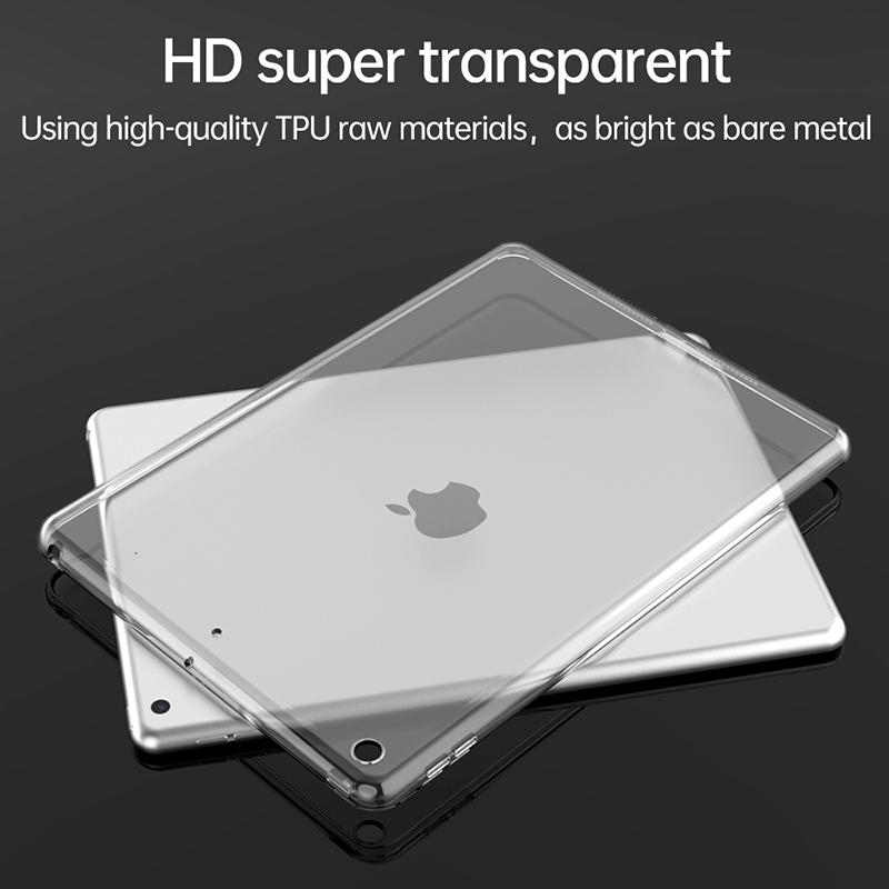 Transparent Case For iPad IPad 10th 9th 8th 7th Gen Mini 6 5 4 3 2 1 Pro 12.9 11 Inch 2025 2025 2020 Shockproof Case Back Cover