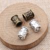 Tribal Pattern Tube Beads Charms Braided Spacer Beading For Jewelry Materials