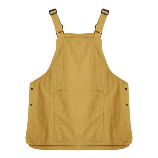 Waterproof Kitchen Apron Unisex Vest Style Apron Household Kitchen Workwear for Cooking Painting Coffee Shop