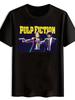 "Pulp Fiction" Graphic T-shirt - Black