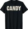 Just Here For The Candy Halloween Couples Matching T-Shirt