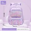 Sesame Baby Girls School Backpack With Nylon Material And Flower Pattern For Elementary Students