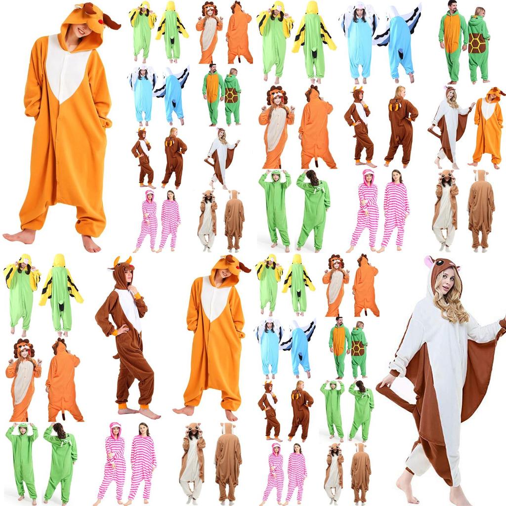 Unisex Lion Cosplay Costume Adult Onesie Jumpsuit Soft And Cozy Lounge Wear