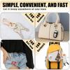 Metall Karabiner Clip Schlüsselanhänger Karabiner Form Schlüsselanhänger Schlüsselanhänger Ring Clip Halter Organizer für Zuhause Auto Schlüssel Schlüssel Finder Damen Herren