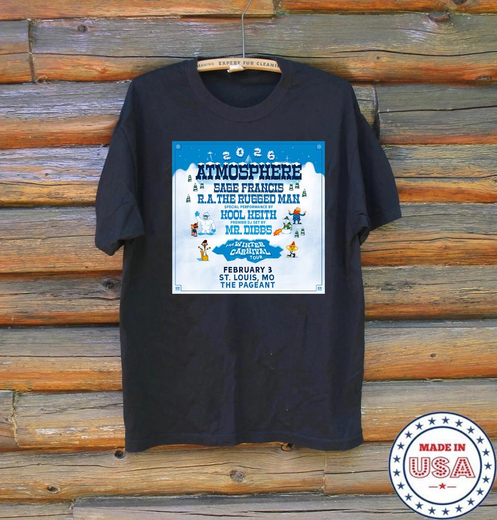 New Collection Atmosphere Band Tour Gift For Fan Full Size S-5XL T-shirt K1512