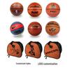 Spot PU Basketball & Soccer Ball Oxford Cloth Crossbody Storage Bag for Outdoor Training