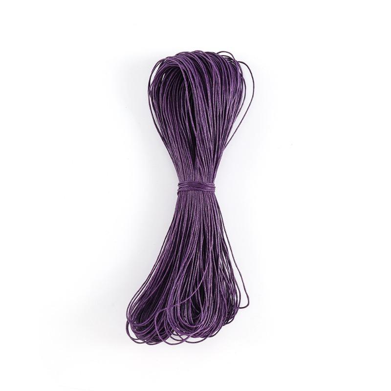 Handmade Diy Wire Jewelry Accessories 1mm Taiwan Wax Cord 3-strand Waxed Thread - Can Be Soldered