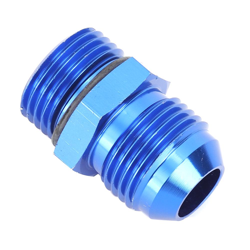 AN10 to ORB10 Male Thread Adapter Fitting Blue T6061 Aluminum Alloy