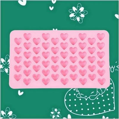 Attractive Design Silicone Heart Cake Chocolate Cookies Baking Mould Ice Cube Soap Mold AU21