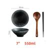 Japanese Noodles bowl restaurant household Spicy large big capacity ceramic soup dumpling bowl Wonton Italian pasta noodles bowl