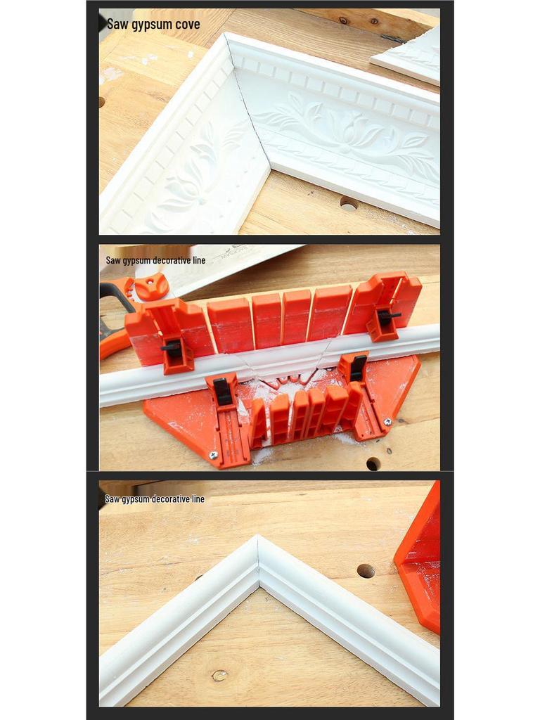 Woodworking Multi-angle Miter Saw with 45° Clamp - Ideal for Precision Cutting