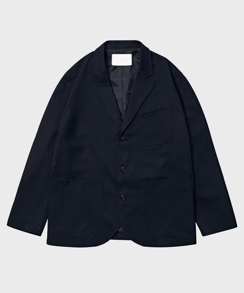 Ty Op Three-Button Jacket, Navy
