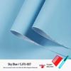 Thickened Waterproof Plain Color Self-Adhesive Wallpaper for Living Room, Bedroom, Wardrobe, Cabinet, and Furniture Renovation.