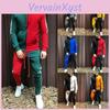 Stylish Men's Tracksuit Suit With Hoodie And Zipper Closure For Gym And Sports