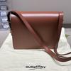 [Pre-Owned] Logo Print Grace Two-Tone Calfskin Crossbody Shoulder Bag - Excellent #1CR7GSG