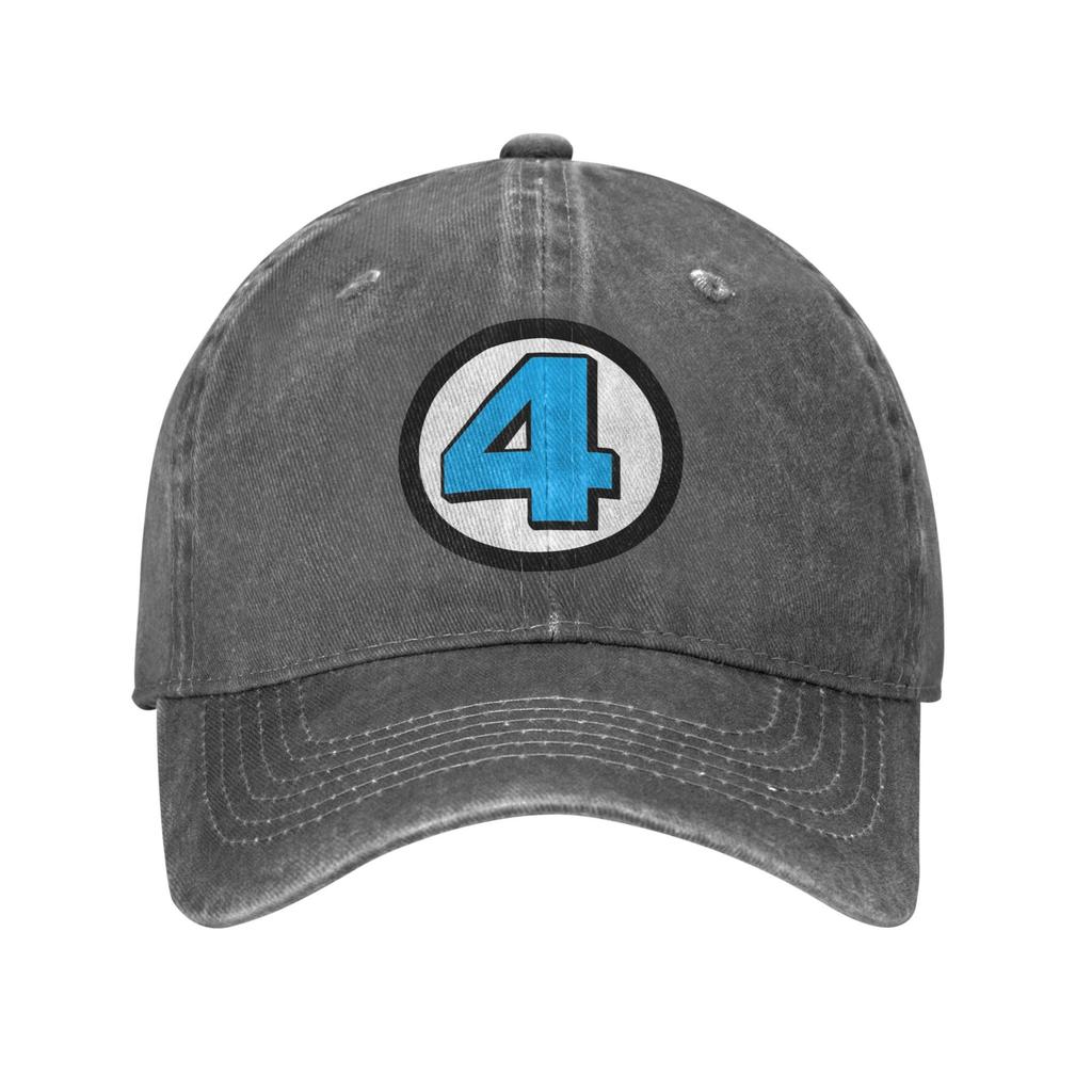 Fantastic Four 4 Logo Merch Baseball Cap Men Women Fashion  Caps Hat Adjustable Trucker Hats Snapback Cap