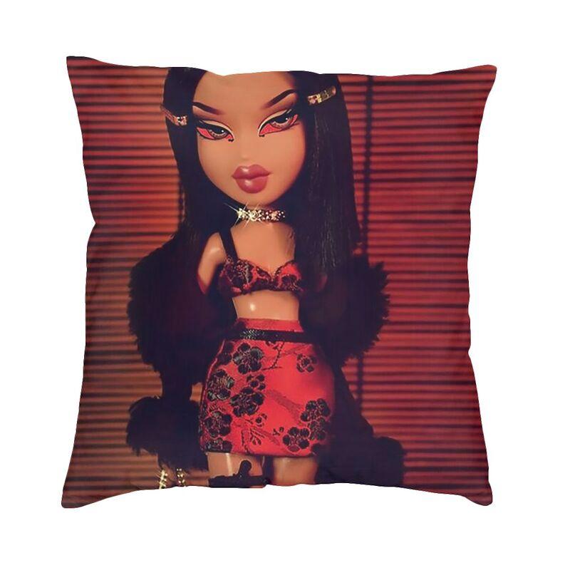 Personalized Custom Bratz Rock Angelz Pillow Case 45x45cm Decor Home Anime Manga Tv Nordic Cushion Cover Soft Pillowcase
