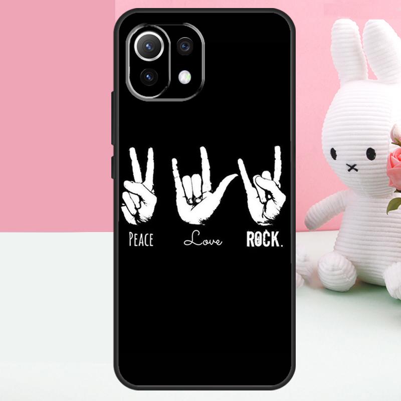Punk Rock Case For Xiaomi 15 13 14 Ultra 13T 14T 15T Pro 17 Pro Max POCO X7 Pro X5 X6 F5 F6 F7 Funda