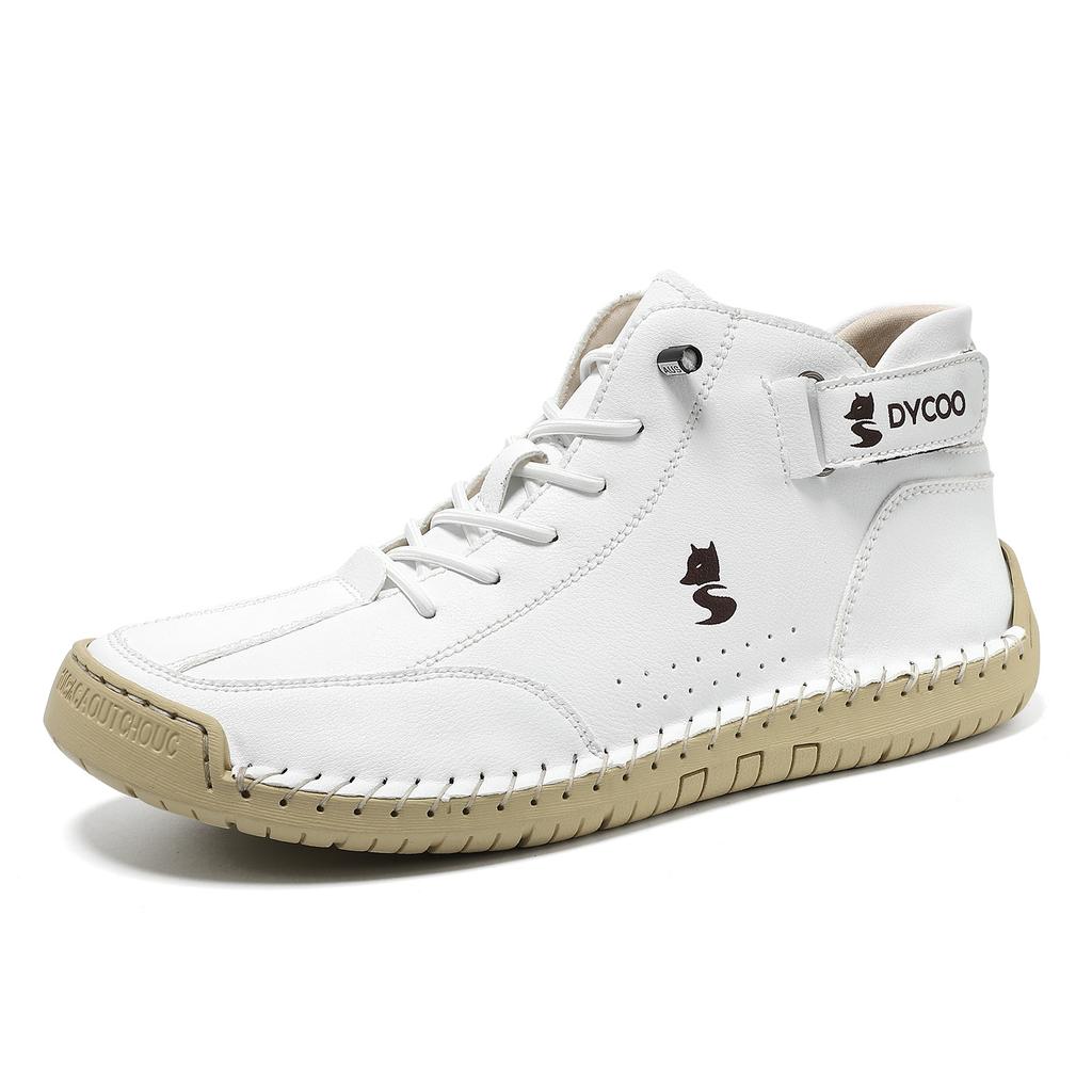 Popular Men's Shoes High-top Men's Casual Shoes Winter Shoes Martin Boots Men's Stitched Fox Shoes