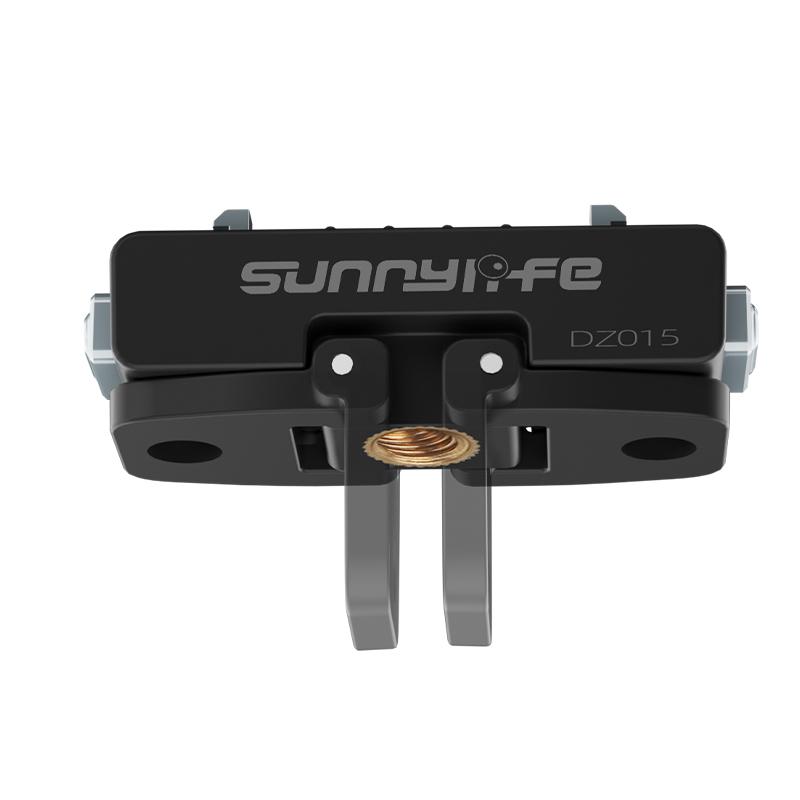 

Magnetic Quick Release Adapter Base for Insta360 X5 Lightweight Extension Adapter Mount Base 1/4 Thread for Ace / Ace pro2/1 Universal чорний