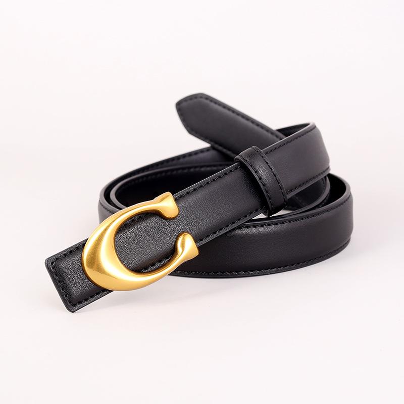 Belt, New Leather Women's Versatile Decoration Fashion and High Sense with Jeans Belt
