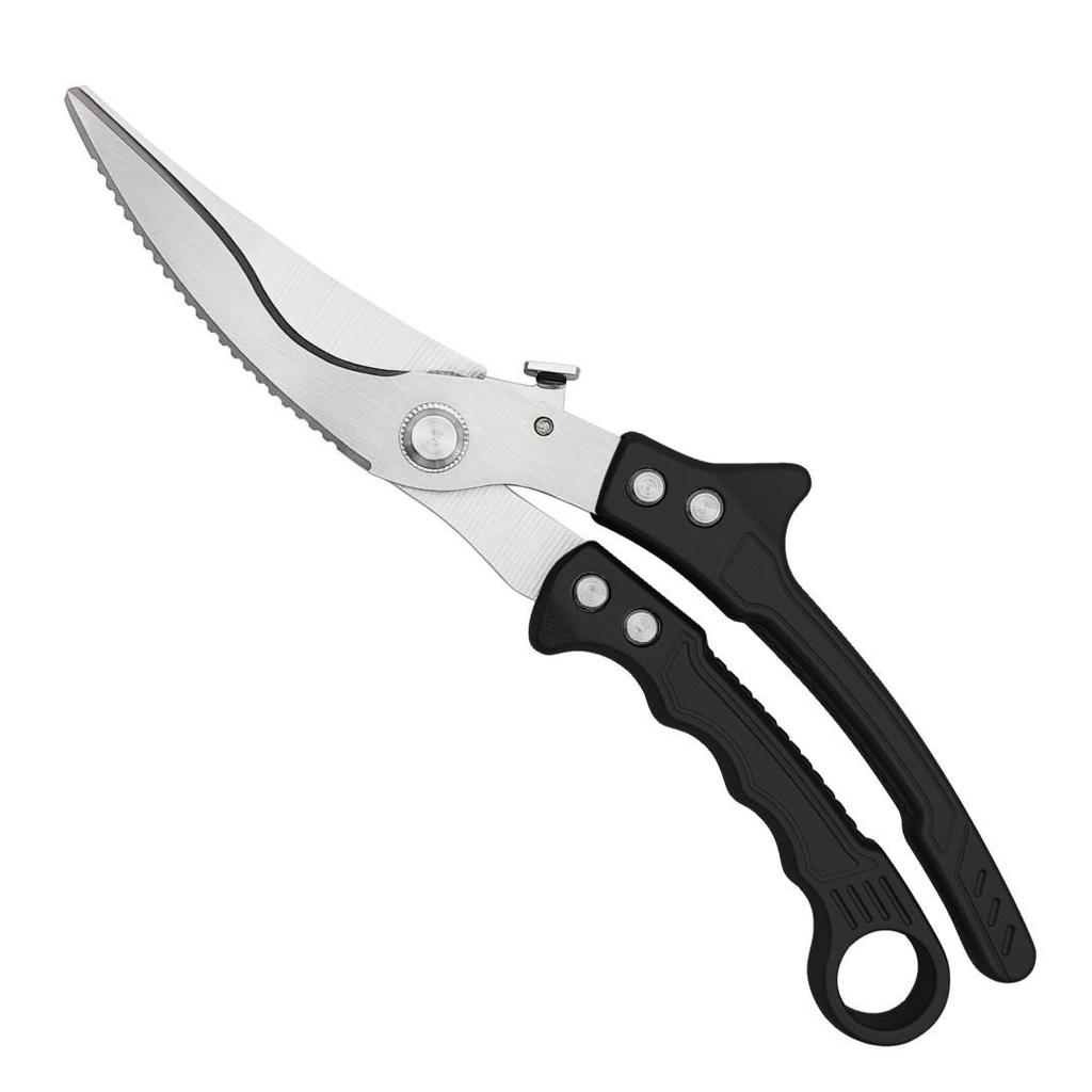 Stainless Steel Poultry Bone Scissors: Multifunctional Kitchen Shears for Chicken, Duck, Goose, and Meat