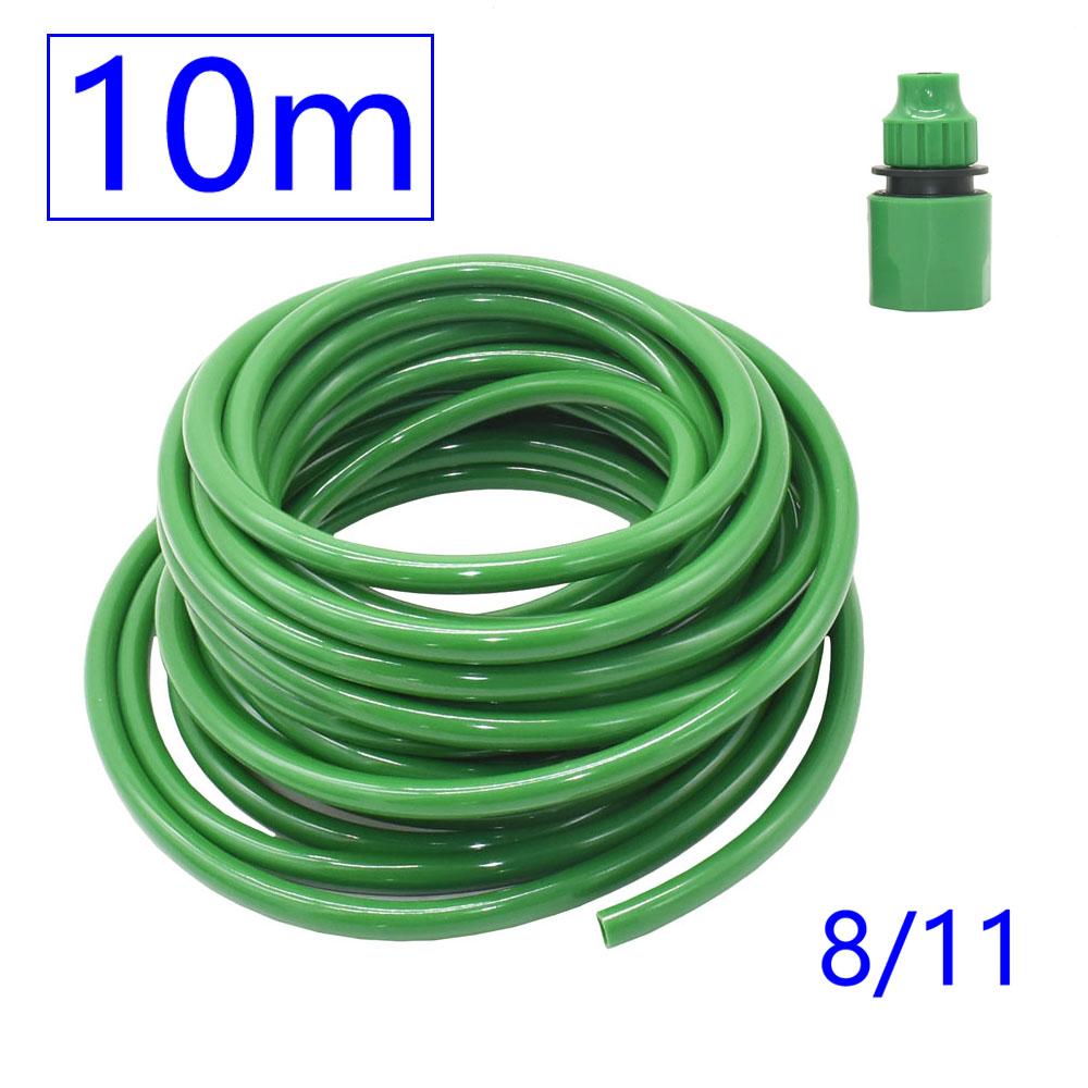 50-10m Green 4/7 3/8" Garden Irrigation Hose Watering 1/4" 8/11 Flexible Water Pipe 4mm 8mm Watering Pipe