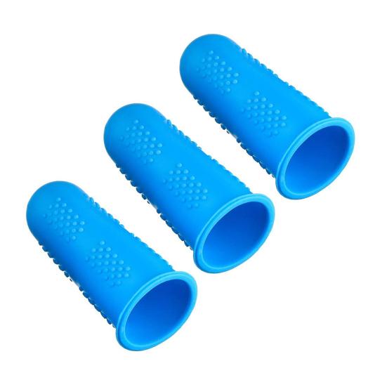 Fingertip Cover Heat Insulation Multifunctional Silicone Non-Slip Finger Cot Guard Pad Kitchen Supplies