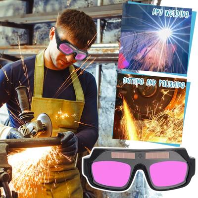 Welding Goggles, Solar Welding Face Mask, Automatic Dimming Helmet, Goggles