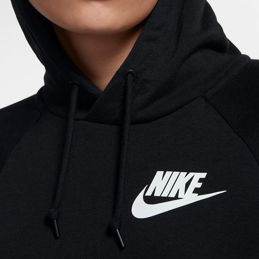 Nike Logo Letter Hoodie Women hoodies Black CW6419-010