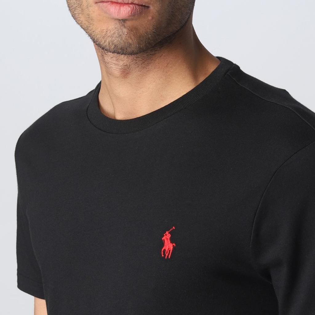 Polo Ralph Lauren Pony Embroidered Crewneck T Shirt 710680785-001