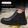 Чоловіче дихаюче захисне взуття зі сталевим носком - Ударостійке, проколовідштовхуюче, протиковзке та зносостійке робоче взуття з міцною підошвою.