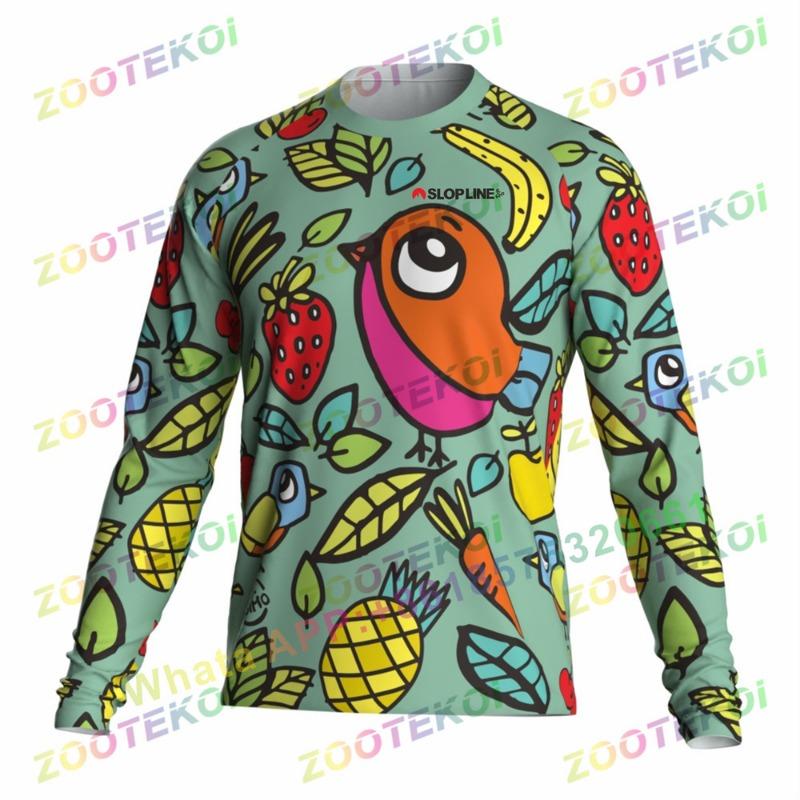 Slopline B. Simo Lange Mouwen T-shirt Motorbike Motocross Mx Dirt Bike Fietsen Dh Maillot Motorfiets Dirt Downhill Jersey