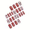 Sunshine Sweet Flower Square False Nails: Solid Color, Simple & Versatile
