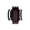 Coach N/S 14 Gold Letter Logo Hardware Pebble Leather Tote Shopping Bag Handbag Shoulder Bag Crossbody Bag Mini Women Tote Black CJ500-IMBLK