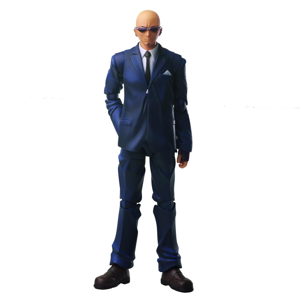 FINAL FANTASY VII BRING ARTS Rude PVC Painted Action Figure