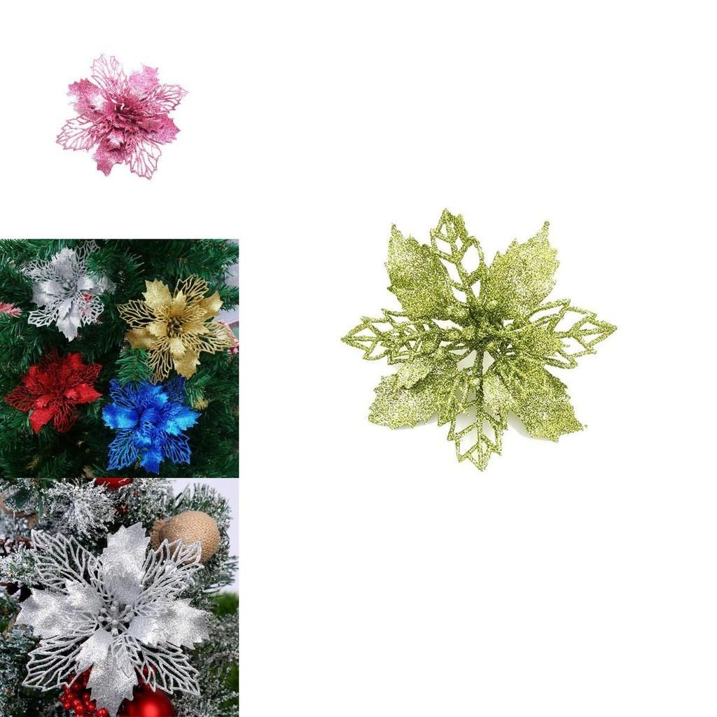 Exquisite Glitter Artificial Flowers For Elegant Home And Wedding Decor