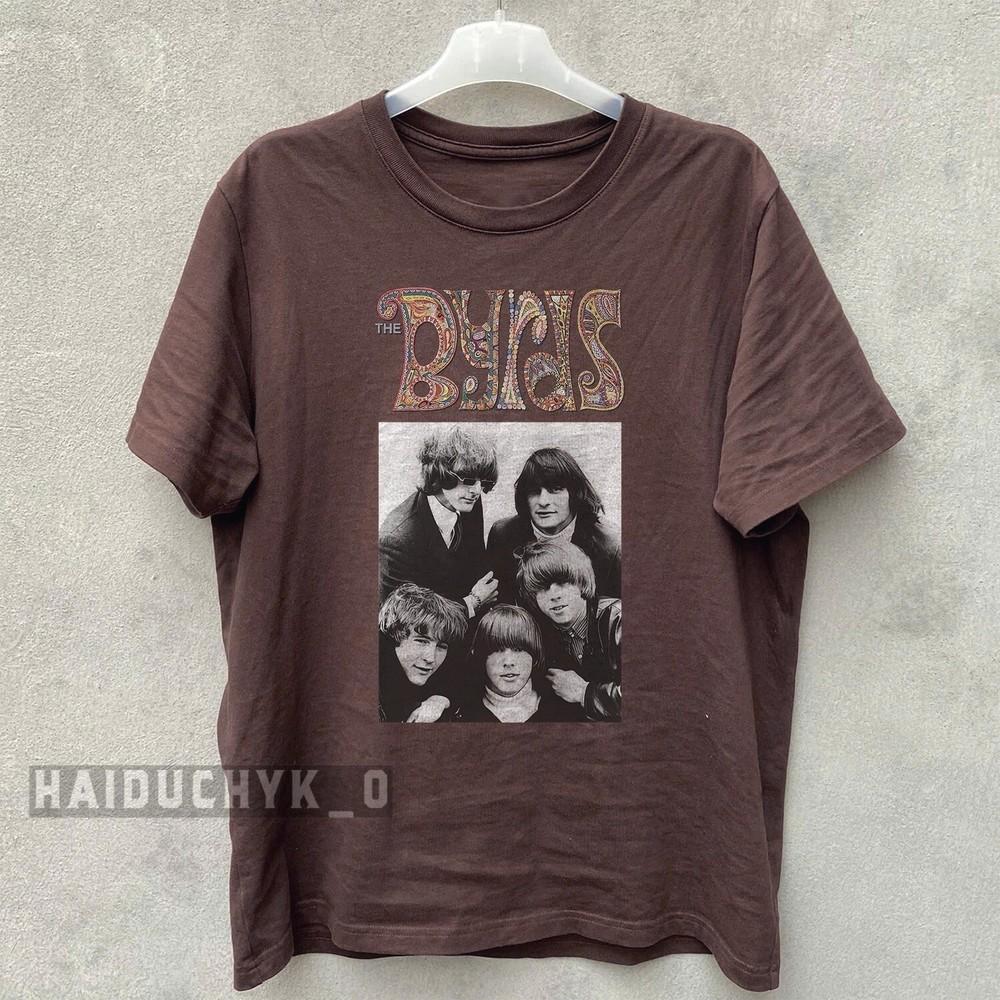 Retro Rock Band Tee; Vintage Music Style Russet Unisex Unisex T-Shirt S